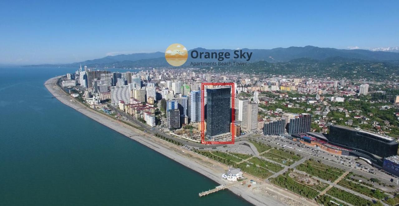 باتومي Orange Sky Apartments Beach Tower المظهر الخارجي الصورة